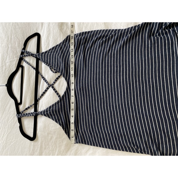 Gentle Fawn Blue and White Striped Tank Size Small - Picture 3 of 7